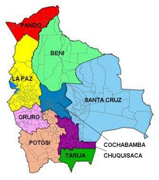 bolivia capitals|how many provinces are in bolivia.